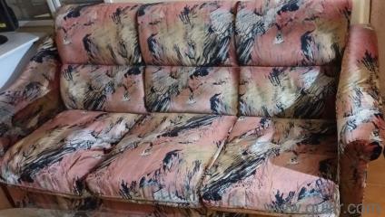 Sofa Set (3+1+1) + Study table + Cupboard for Sale