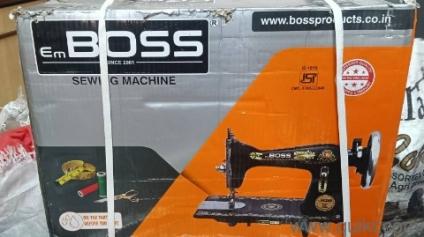 Boss Company's Brand New Sewing Machine with its Table stand 