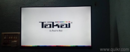 32" smart tv only 4 months used for sale.