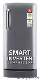 LG 185L Direct Cool Refrigerator (Shiny Steel) | 5 Star | With Base Drawer