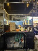 Premium Food Cart With Lights, Ready to use 