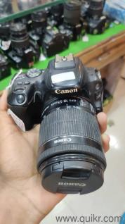 canon 200d with kit and zoom lens with bag memory card and extra battery 