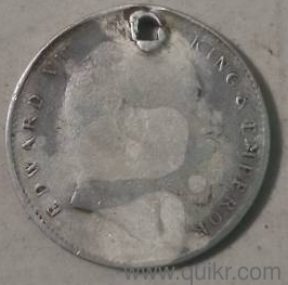 Ruler: Edward VII, King and Emperor.Era: British India (early 20th century).Material: Silver (Standard .917 fineness).