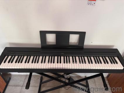 YAMAHA P45 88 KEYS HARDLY USED. SINGLE HAND USER. WITH STAND AND FOOT PAD