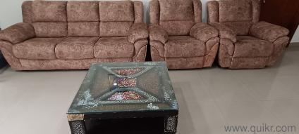 5 Seater (3+1+1) Sofa set with Recliner, Excellent condition