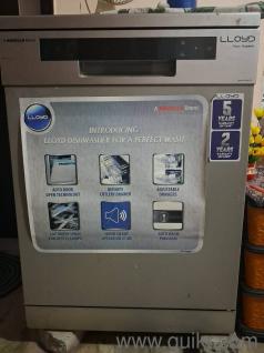 Dishwasher having autodoor open technology, infinity cutlery drawer, 360 water spray for deep cleaning, super silent operations 47db, autowash programme 