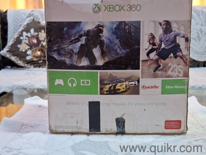 xbox 360 E with steering wheel and accelerator brake 2 remote controller 