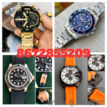  Men Branded Watches For Men,Replica Watches For Men & Women All TYps Laxuary Branded WAtch (C.O.D) Availeble all india ship. 