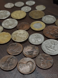 Old coins rare