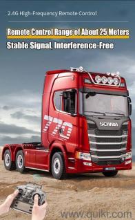 2 SCANIA RC TRUCK WITH WIRELESS REMOTE CONTROL 