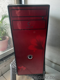 Desktop PC Setup with Monitor  i3, 8GB RAM, GT 710  Good Condition