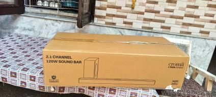 New Sound Bar, Croma, 2.1 channels, 120 W, originally packed, Unused, untouched, model number CREH120SBA260102