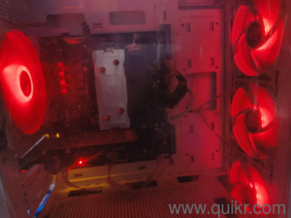 CPU for sell (16 GB RAM, Graphics card 2GB, SSD card 235GB, white cabinate classy look gaming pc)