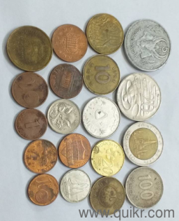 50 COINS @ Rs. 30/- Each - 25 Countries 