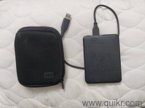 WD ELEMENTS 1TB EXTERNAL HARD DISK with Cover