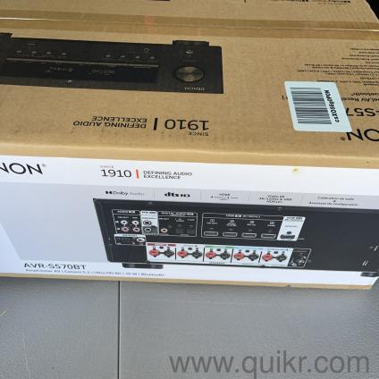 Whatsapp me 91 9187587737 sell in EMi Denon AVR-S570BT 8K Video & Surround Sound 5.2 Ch. Receiver
