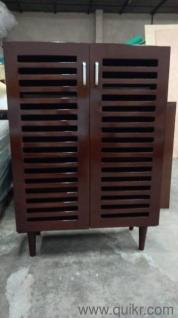 Teak Wood Shoe Rack