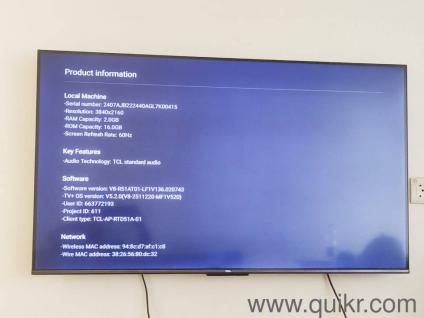 TCL 55 INCH TV OLED SELLING FOR RELOCATION