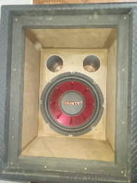 subwoofer ( Dainty ) + fourth order box,urgent sale,best condition