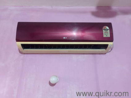 LG AC 1.5 Ton 3 Star rating Split copper AC with Stabilizer, pipes and stand 