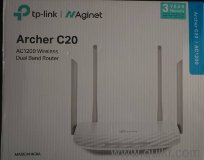 TP-Link Archer C20 AC1200 Wireless Dual Band Router(1 Month old Not used )