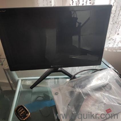 HP Branded CPUZebronic slim MonitorAmkette keyboardInter core I 5, 3.1 GHz 4 GB RAM, 64bit operating system
