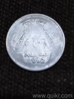 I have to sell one mule/error coin of 1 rupee of the year 2002