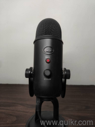 Blue Yeti Blackout USB Microphone for sale.