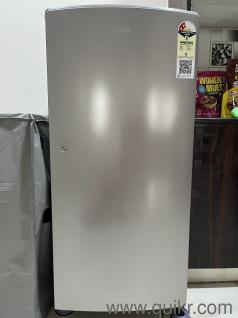 Haier 185L 2 Star Direct Cool Single Door Refrigerator | Toughened Glass Shelves | Large Veg Box