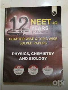 PW 12 Years NEET UG Solved Papers Book