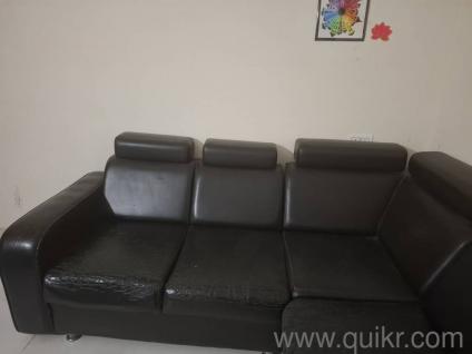 Six seater L shape sofa