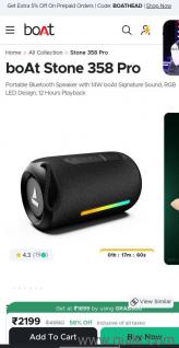 boat speaker original price 2000+ i need money so I sell