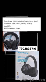 high quality sound, bass, and better battery backup 