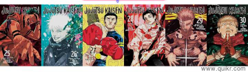 Jjk manga volume 25 to 30 and some other items for free