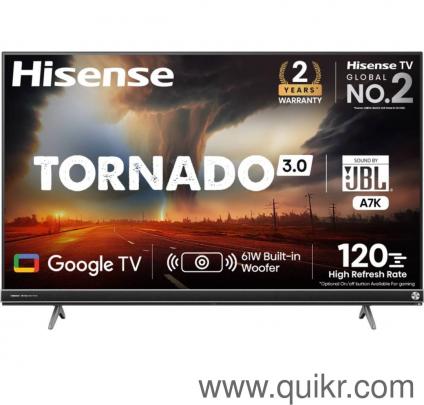 Hisense Tornado 55inch Tv (inbuilt subwoofer)for sale 