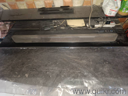 Sony sound bar, best in class and very vibrant with dual built-in sub woofers 