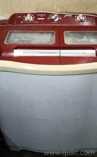 second hand washing machine without dryer working water  no drain