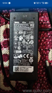 Original Dell 45W Charger (Small Pin) - 2.5 Yrs Old but 100% UNUSED(19.5V, 2.31A)