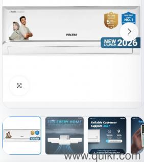 Voltas 2026 Model 1.5 Ton 3 Star Split Inverter AC (183V VERTIS ZEPHYR GOLD(4504085), White, Gold)