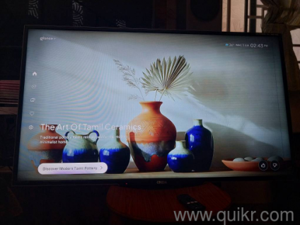 ONIDA LED tv 50 inches for sale 11yrs old recently serviced working in good condition 