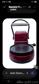Roti  maker used to make Roti, jowar, puran poli with tis machine 