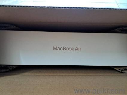Macbook Air M1(8GB/256GB) Gold Color with Plastic case, sleeve, original box and charger