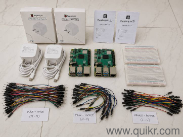 Raspberry Pi 5 (2GB) + 27W Charger + FREE Breadboard & Jumper Wires