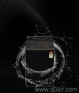 LG 8Kg Top Load Washing Machine, Hard Water Wash, Onyx Black, 5 Star