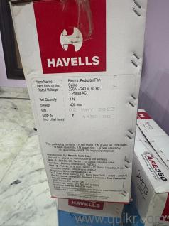 Havells Pedestal Fans & Phillips Vaccum Cleaner 