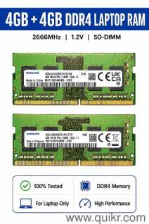 LAPTOP RAM DDR4 4GB+4GB