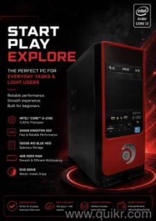 Budget PC for light users or beginners.