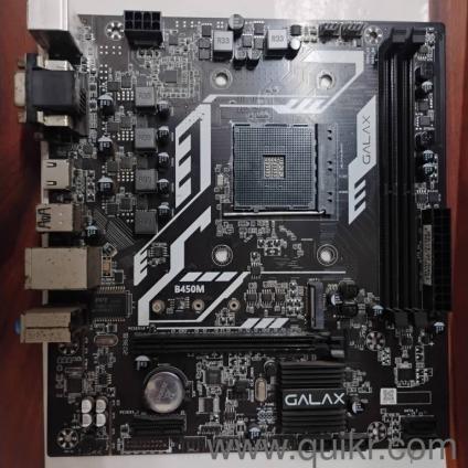 GALAX B450M AM4 DDR4 Motherboard | Box Available | Fully Working