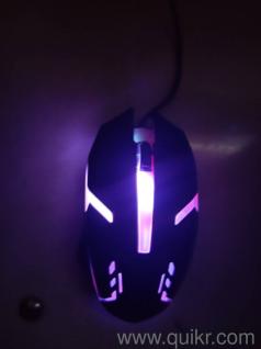 M27 LED light mouse with mousepad 