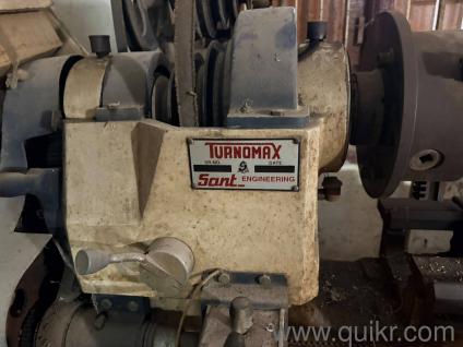 2 TURNOMAX Heavy Duty Centre Lathe Machine  & Pillar drilling machine